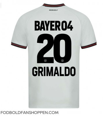 Bayer Leverkusen Alejandro Grimaldo #20 Udebanetrøje 2023-24 Kortærmet